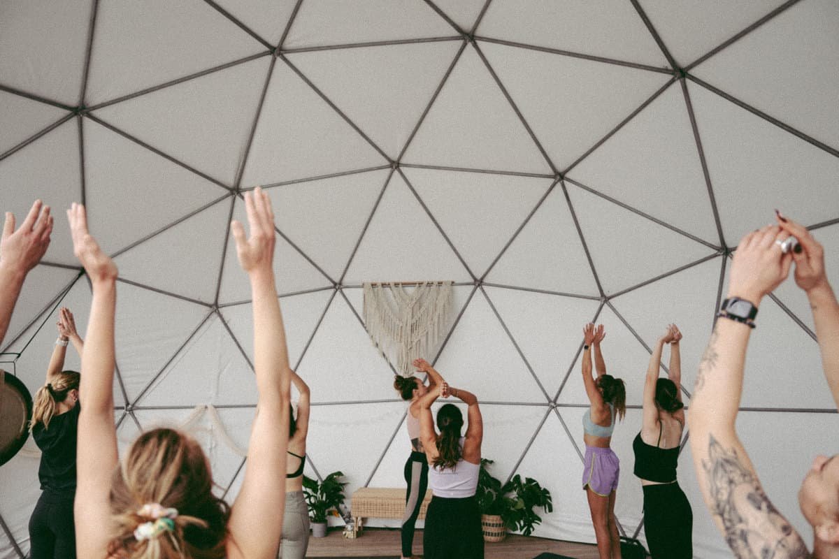 Heiwa Yoga Tent 2