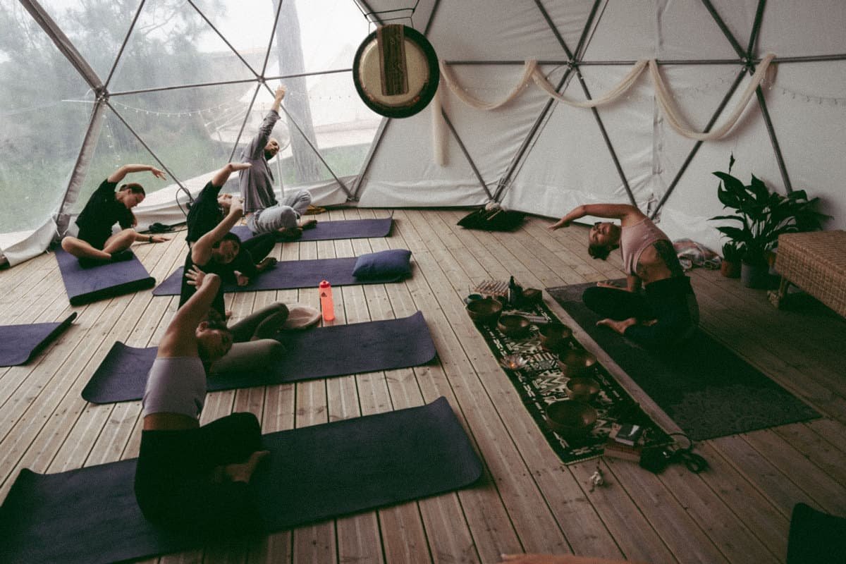 Heiwa Yoga Tent 4